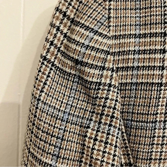 Veronica Beard Orchid brown houndstooth jacket size 10 - Picture 9 of 16